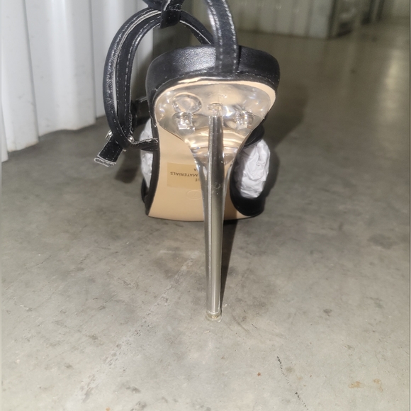 Square Toe Lace Up Heel - Picture 7 of 7